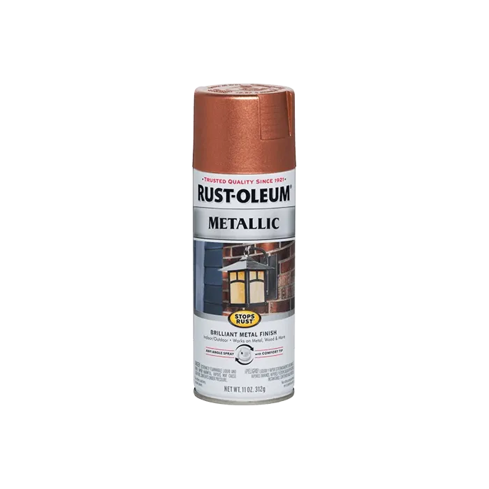 Rust-Oleum Stops Rust Spray Paint (Metallic - Copper) 11 oz