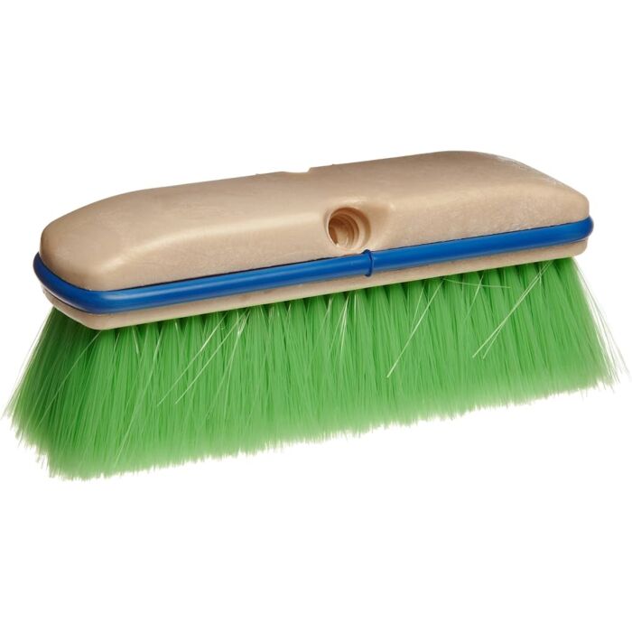 Magnolia Brush Green Flagged Plastic 10" Vehicle Wash Brush