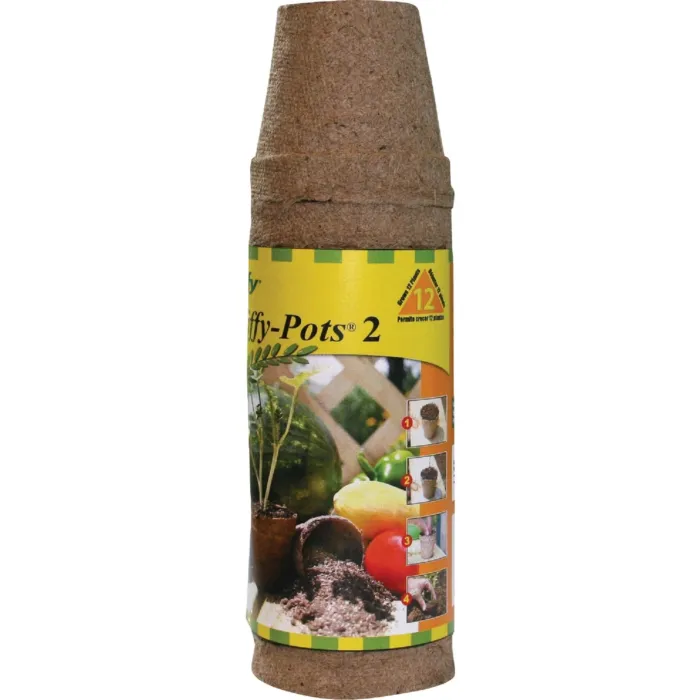 Jiffy Round Peat Pot (12pk) 2-1/4 in.