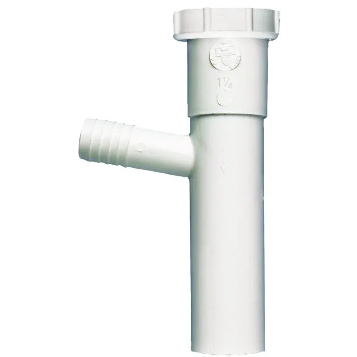 Plumb Pak 5/8 In. OD x 1-1/2 In. Inlet x 8 Inl L. Plastic Dishwasher Tailpiece