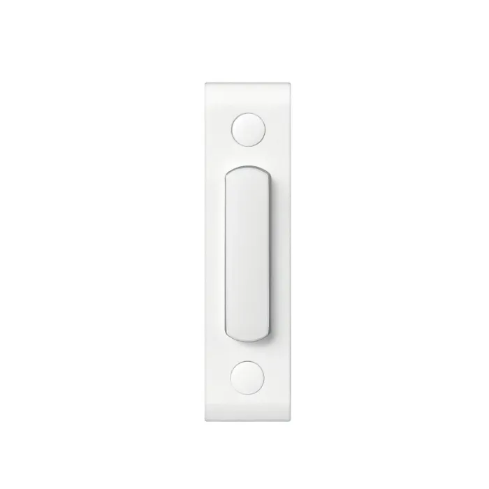 HeathZenith BUTTON PUSH WRD SUR MT WHT MTL