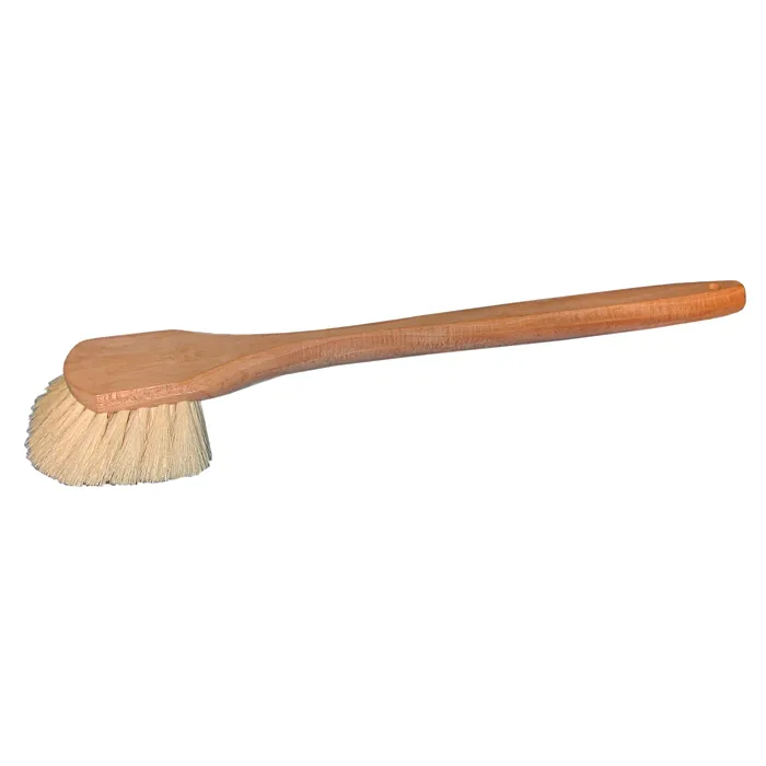 Magnolia Brush Long Handle 20 in Fender Brush with White Tampico Bristles