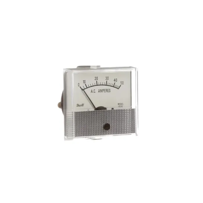 Shurite 0-80A Analog Polystyrene Electromechanical AC Ammeter