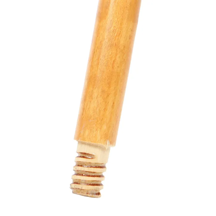 Magnolia Brush 120 in Long 1-1/8 in Plain Wood Handle with Tapered Tip