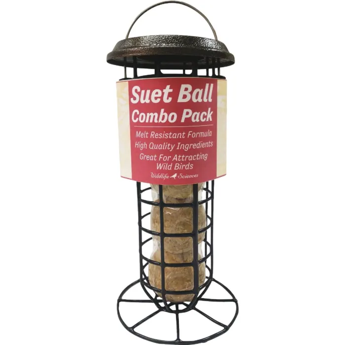 Wildlife Sciences Suet Ball Combo Feeder