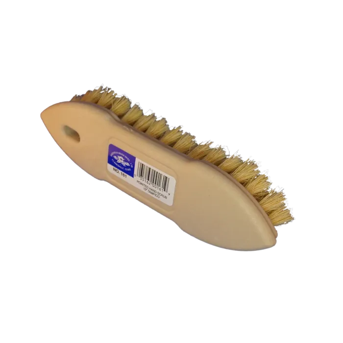 Magnolia Brush White Tampico 9" Scrub Brush