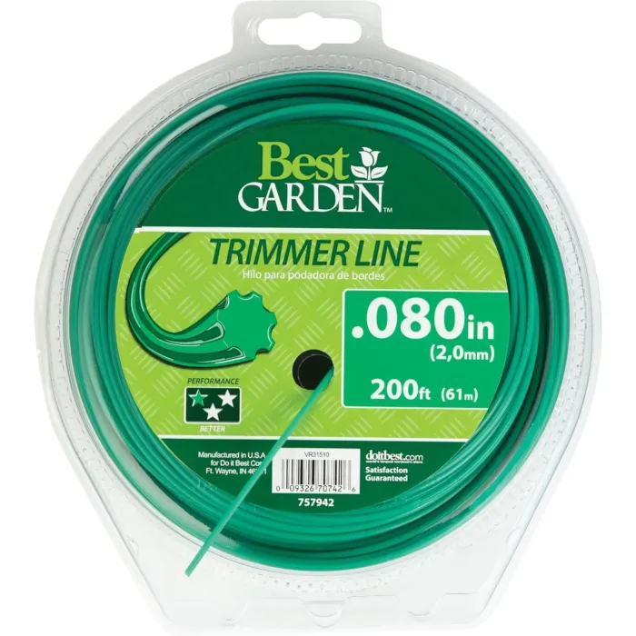 Best Garden 0.080 In. x 200 Ft. Universal Geared Trimmer Line