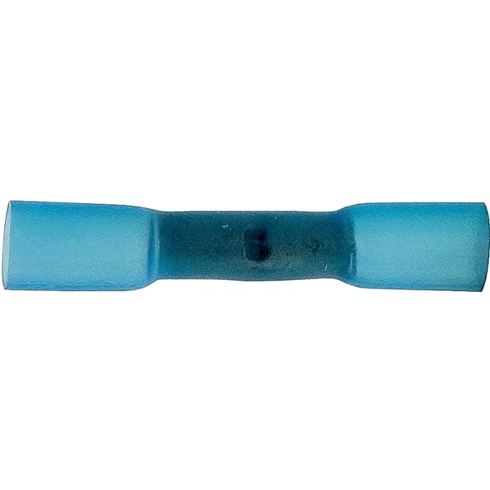 Calterm 65707 Butt Splice Connector, 300 V, Blue