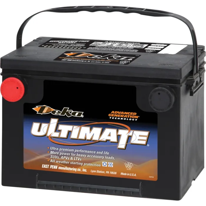 Deka Ultimate 12V 800 CCA Automotive Battery