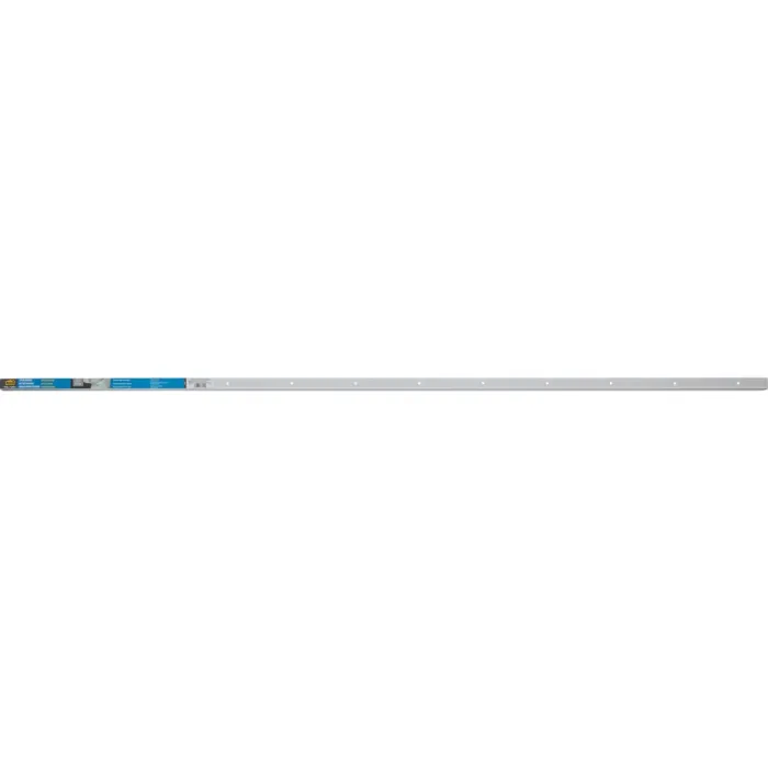 M-D Building Products 1-1/8 In. X 1-1/8 In. X 72 In. Silver Aluminum Stair Edging w/ Screw Nails
