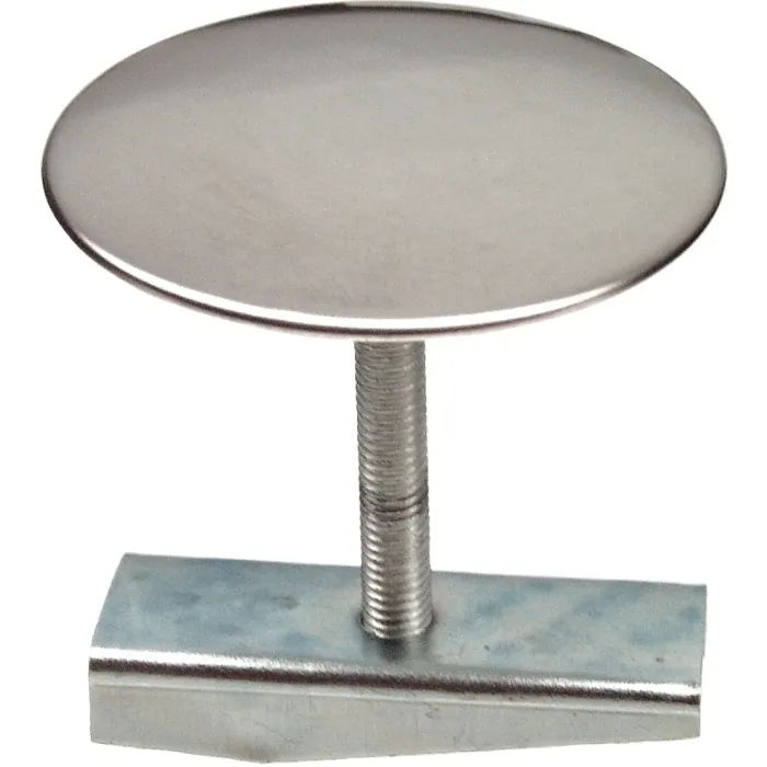 Danco 80830 Sink Hole Cover, 1-3/4 in Dia, Plastic/Stainless Steel