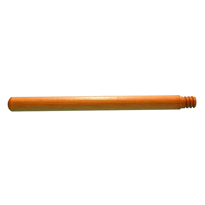 Magnolia Brush 48 in Long 15/16 in Plain Wood Handle with Threaded Tip