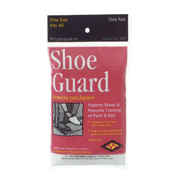 Trimaco SuperTuff 1SFM Polypropylene White Shoe Guard Cover (1 Pair)