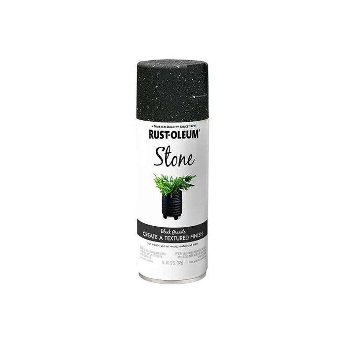 Rustoleum American Accents® - Stone Spray Paint - Spray - Black Granite