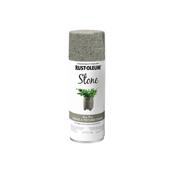 Rust-Oleum Specialty Stone Spray Paint (Textured - Gray Stone) 12 oz