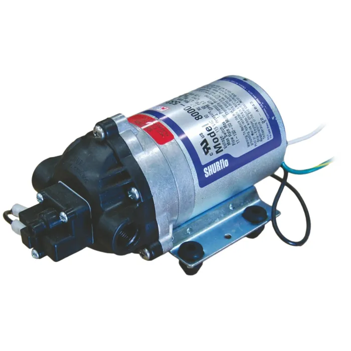 Shurflo 115V 1.4 GPM 60psi Electric Demand Diaphragm Pump with 3/8" Female NPT Ports