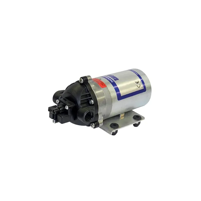 Shurflo 12V 1.2 GPM 60psi Electric Bypass Diaphragm Pump with 3/8" Female NPT Ports