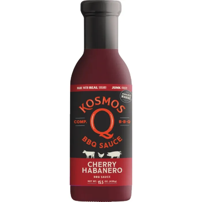 Kosmos Q Cherry Habanero BBQ Sauce - 15.5 oz