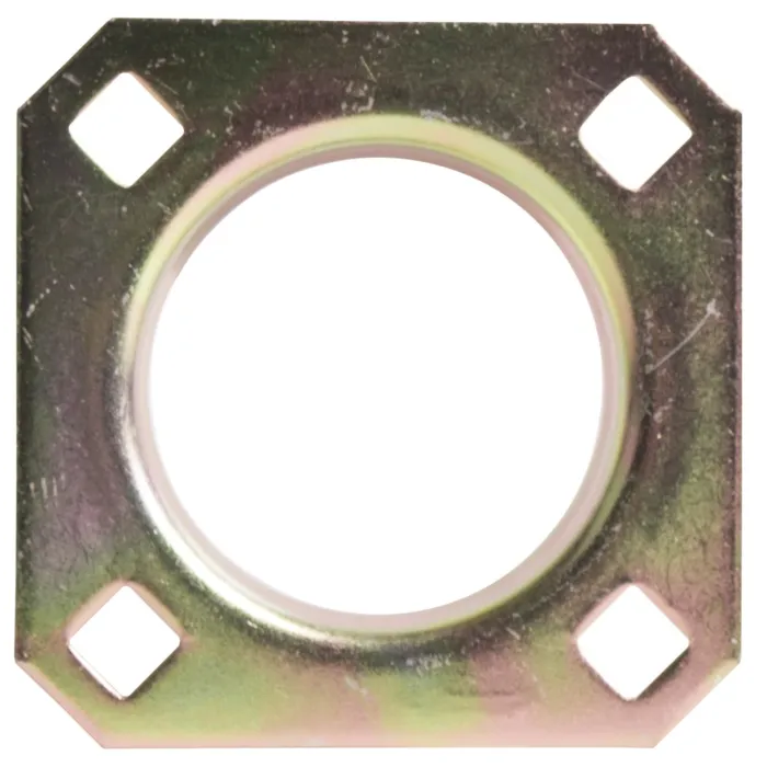 Manitou Manufacturing 1-1/2 in 1-9/16 in 4-3/4 in Square Steel 4-Hole Flangette