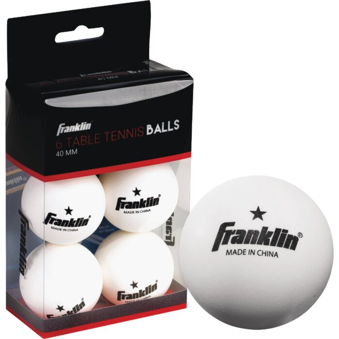 Franklin Table Tennis Ball (6pk)
