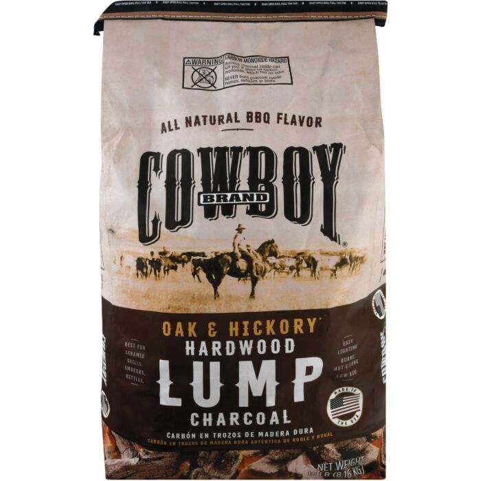 Cowboy Hardwood Lump Charcoal - 18 lb