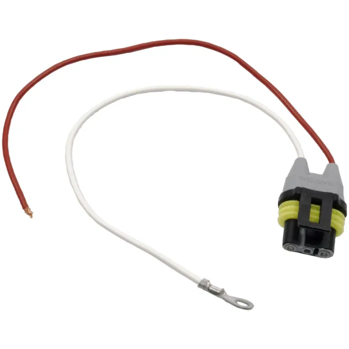 Peterson Molded 2-Wire Plug; Stripped Lead/Ring Terminal