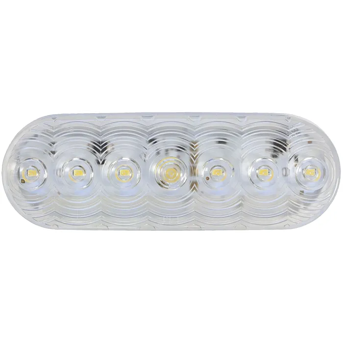 Peterson 16 V LED White Oval Back-Up Light