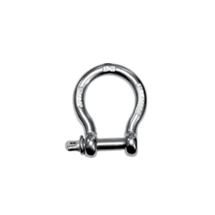 3/16 in 500 lb 3/16 in Screw Pin Bow Shackle