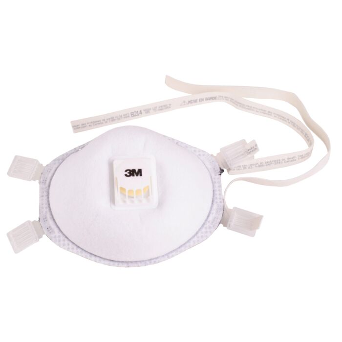 3M Particulate Respirator 8214, N95, with Faceseal and Nuisance Level Organic Vapor Relief 10pk