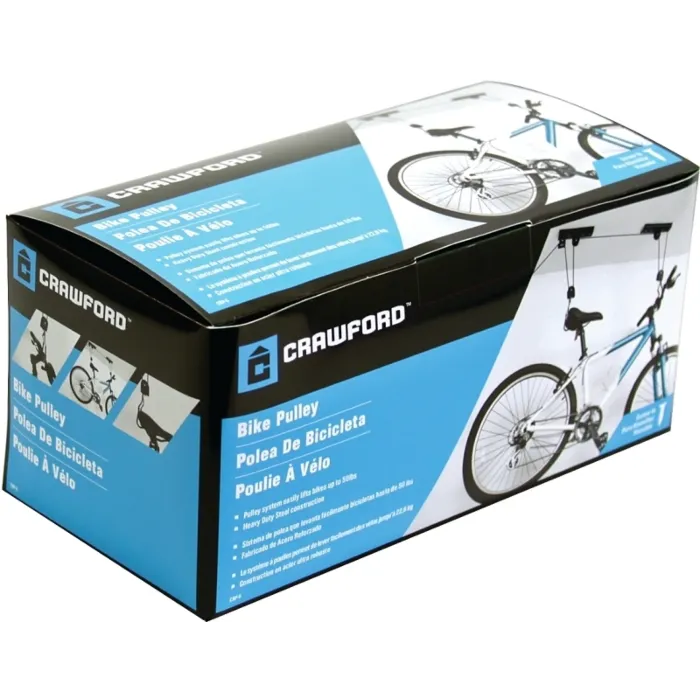 Crawford CBP-6 Heavy-Duty Bike Pulley, Steel