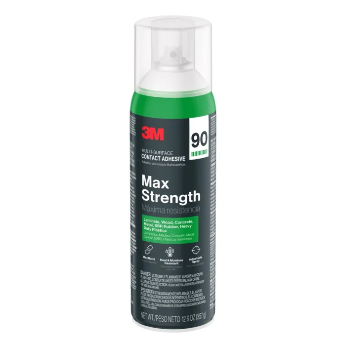 3M Max Strength Contact Adhesive 90-NAT - 12.6 oz