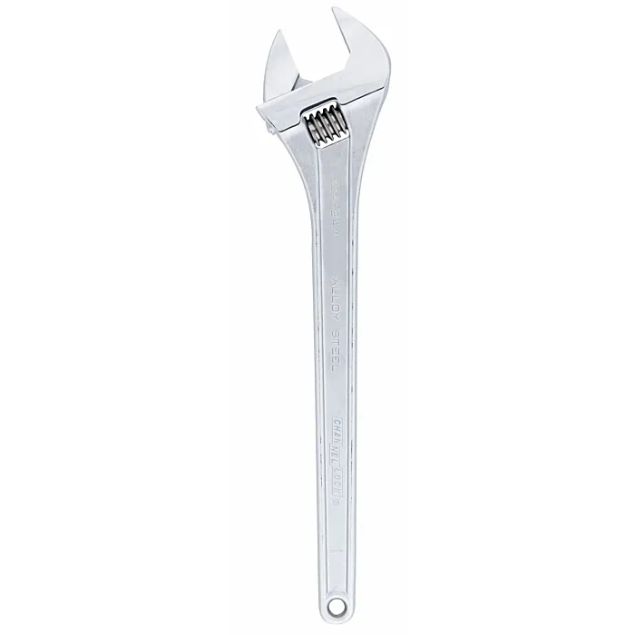 Channellock 24" Adj Wrench, Chrome