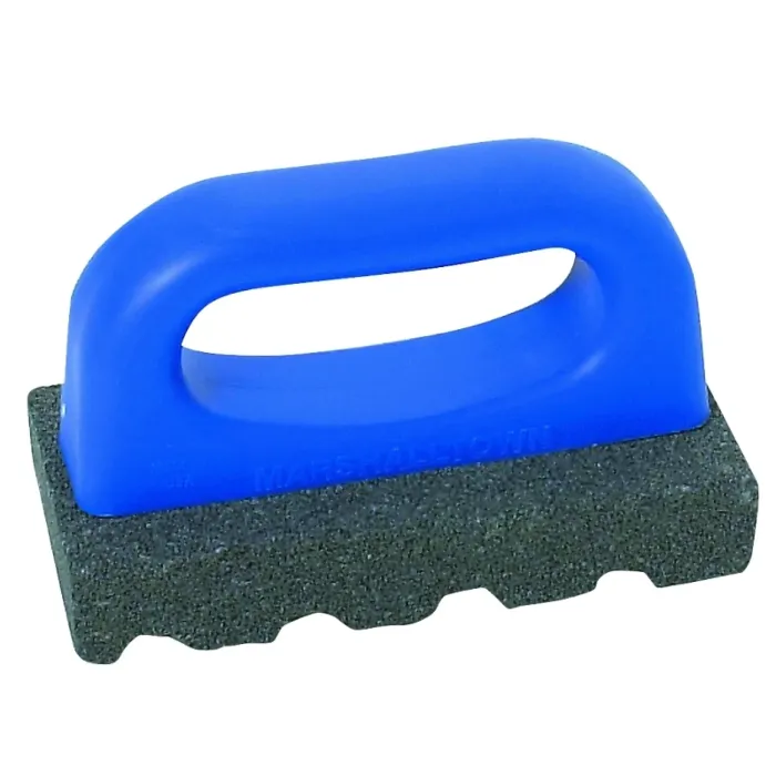 Marshalltown 841 Rubbing Brick, 1-1/2 in Thick Blade, 20 Grit, Silicone Carbide Abrasive