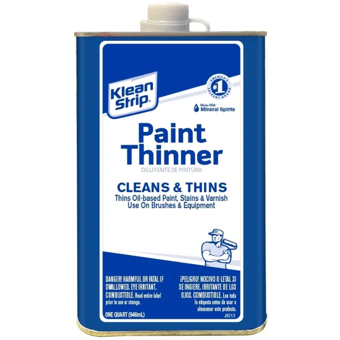 Klean-Strip Klean Strip QKPT94003 Paint Thinner, Water White, 1 qt, Can, Liquid