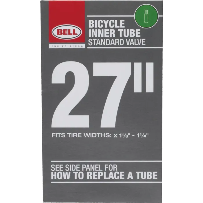 Bell Sports Standard Premium Quality Rubber Bicycle Tube - 27 in.