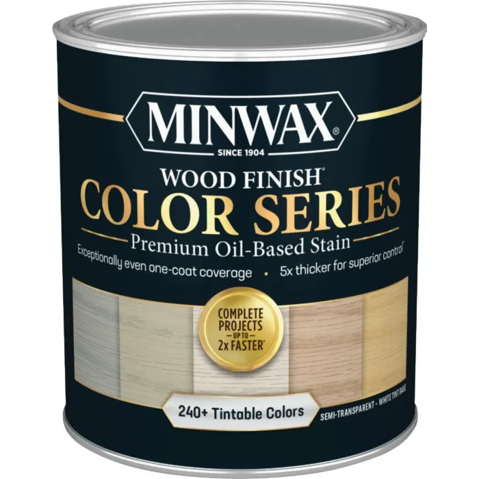 Minwax Wood Finish Color Series Oil-Based Stain (White Base) 1 qt.