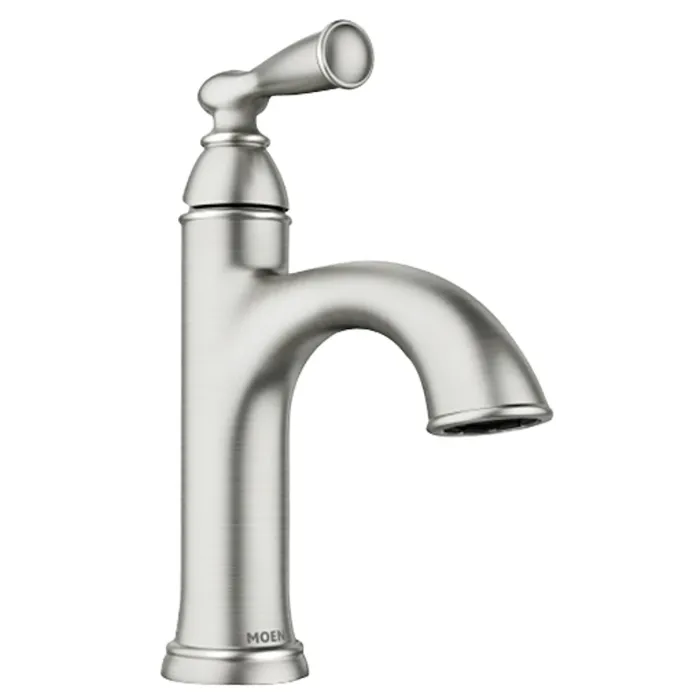 Moen Spot Resist One-Handle High Arc Bathroom Faucet (Brushed Nickel)