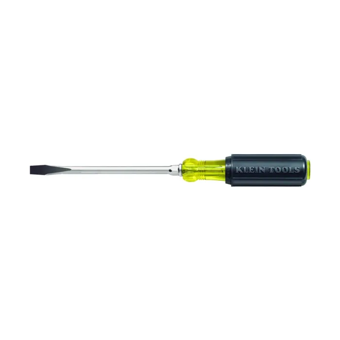 Klein Tools 5/16-Inch Keystone Screwdriver, 6-Inch Round Shank