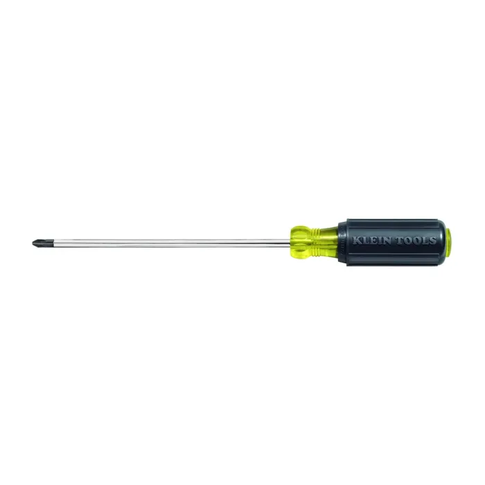 Klein Tools #2 Phillips Screwdriver, 7-Inch Round Shank