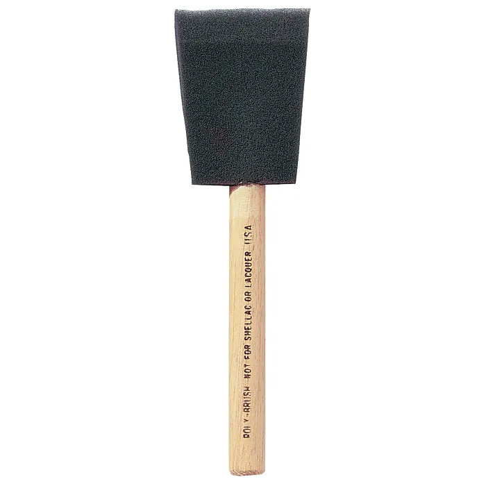 ProSource Foam Brush 2 in. Wood Handle