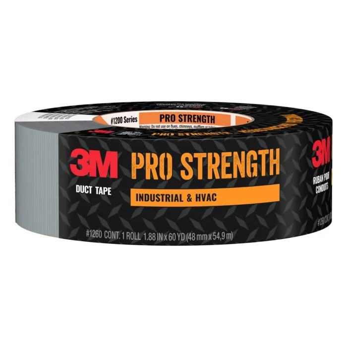 Scotch Pro Strength Industrial & HVAC Duct Tape (Gray) 1.88 in. x 60 yd