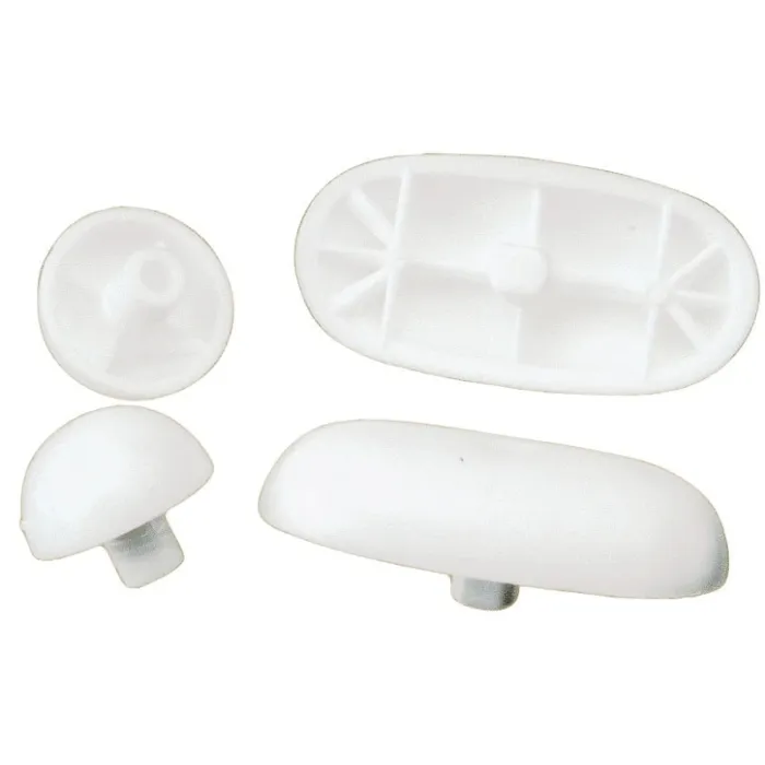 Plumb Pak PP836-41 Seat Bumper Set, Plastic