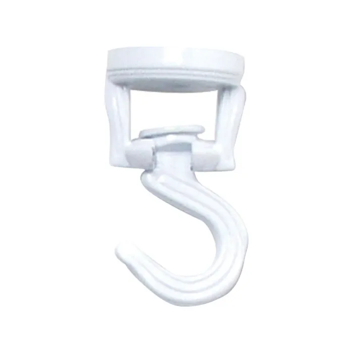 Swag Hook Swivel 3-9/16" White