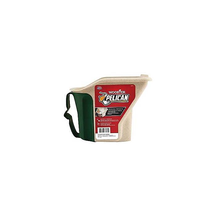WOOSTER Wooster Pelican 1 Qt. Green & White Painter fts Bucket with Magnetic Brush Holder
