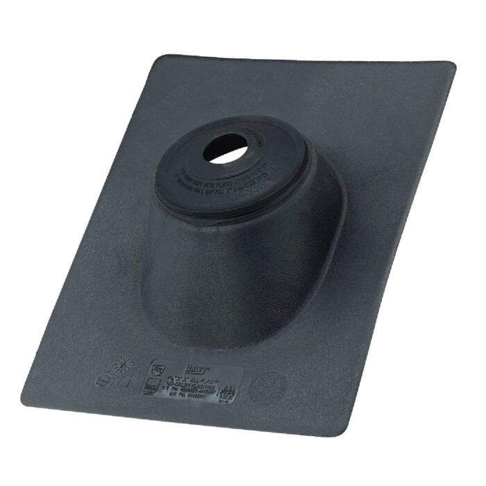 Oatey All-Flash No-Calk 1-1/2 In. to 3 In. Thermoplastic Roof Pipe Flashing