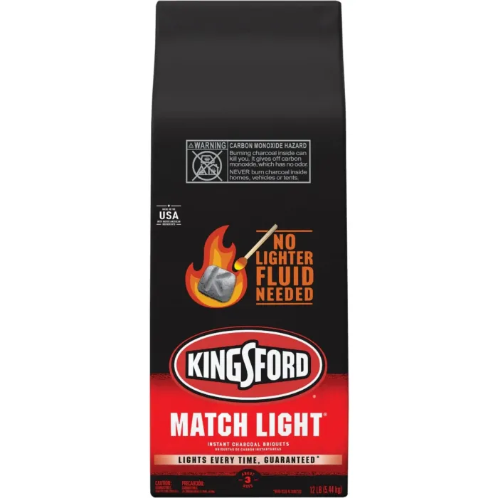 Kingsford Match Light Charcoal Briquet - 12 lb