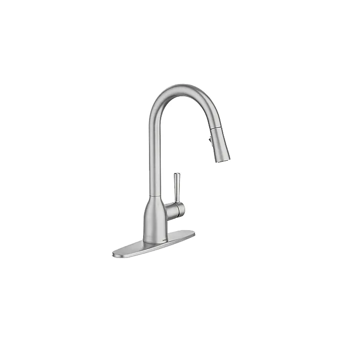 Moen 87233SRS Spot Resist Stainless One-Handle High Arc Pulldown Kitchen Faucet