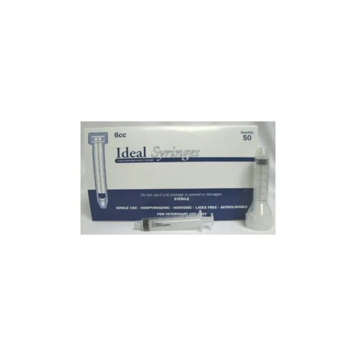 Ideal Instruments® 6 mL Disposable Syringe
