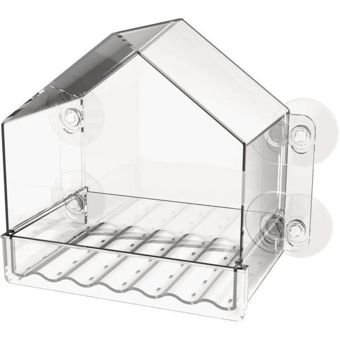 Nature's Way Clear View Window Bird Feeder