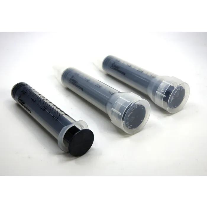 Ideal Instruments 60 cc Polypropylene Material Clear Color Luer-Slip Disposable Syringe